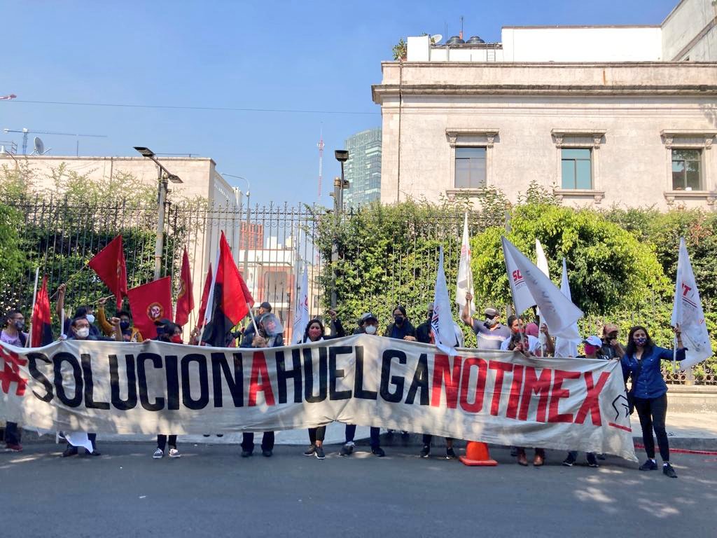 México: se cumplen dos años del inicio de la huelga de Notimex