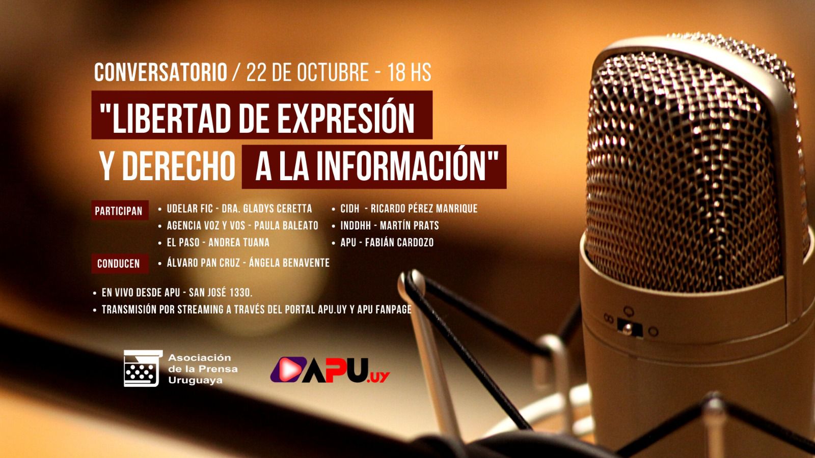 Uruguay: La Asociación de la Prensa Uruguaya lanza actividades por el Día de lxs Periodistas y lxs Trabajadorxs de los medios de comunicación
