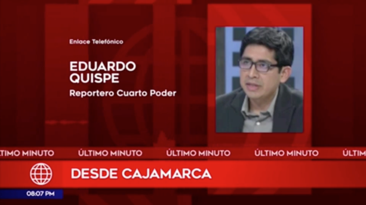 Perú: equipo periodístico de América Televisión fue secuestrado durante varias horas