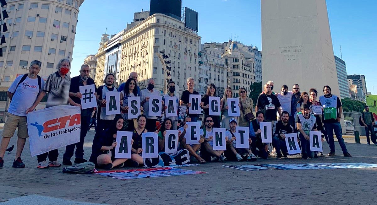 Argentina: Organizaciones inician una campaña por la libertad de Julian Assange