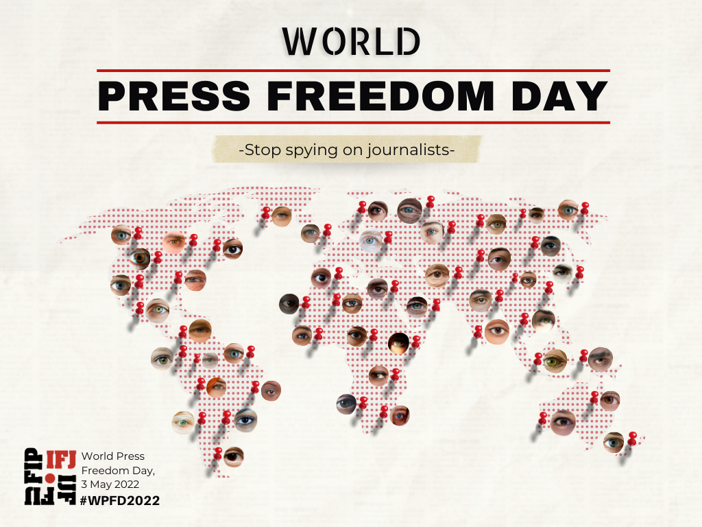 Día Mundial de la Libertad de Prensa: La FIP pide soluciones globales para combatir el espionaje a periodistas