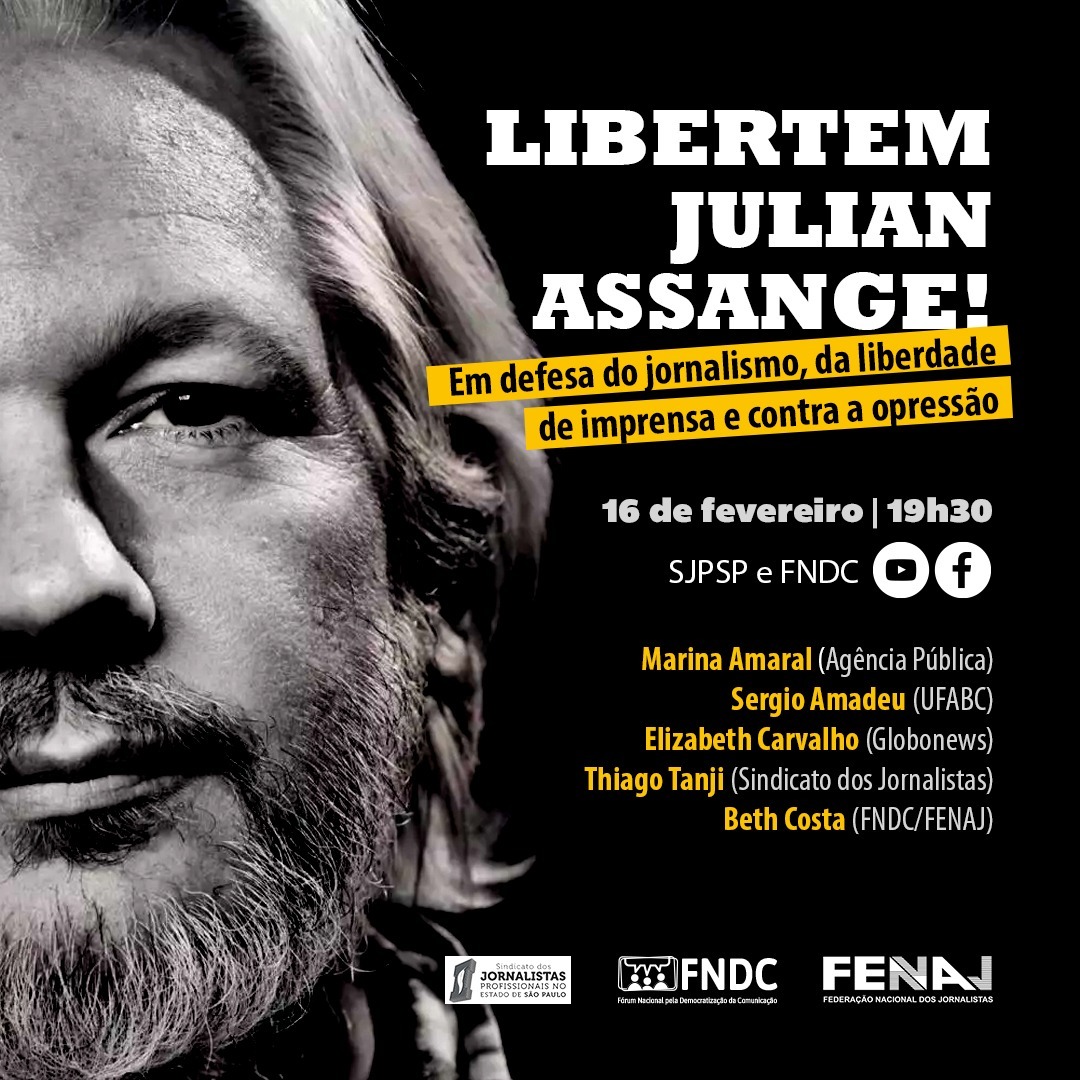 Brasil: actividad por la libertad de Julian Assange