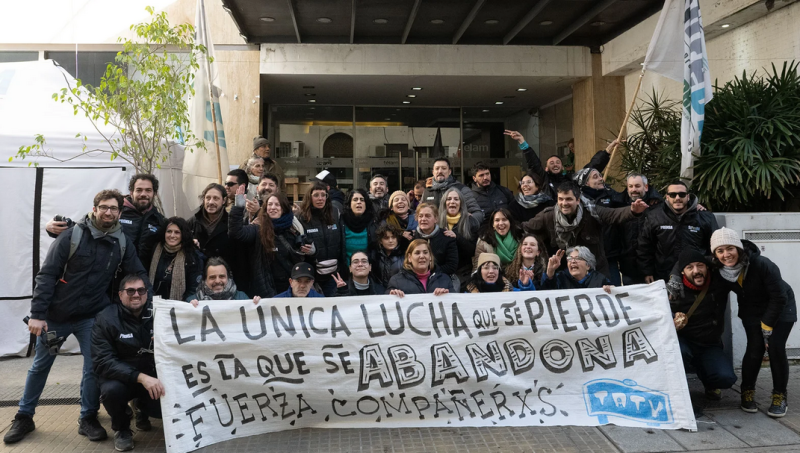 Argentina: Los trabajadores de la Agencia Télam vuelven a sus tareas