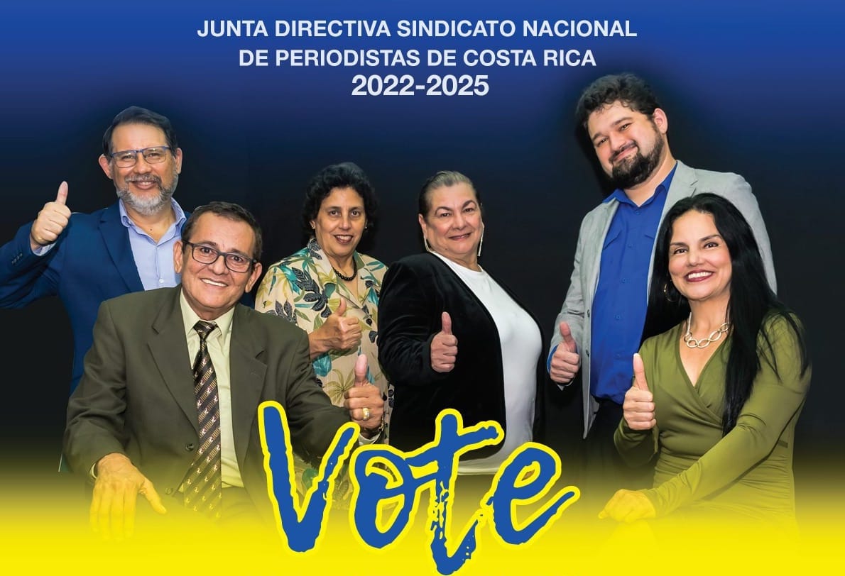 Costa Rica: el viernes 29 de julio se realizarán las elecciones del Sindicato Nacional de Periodistas