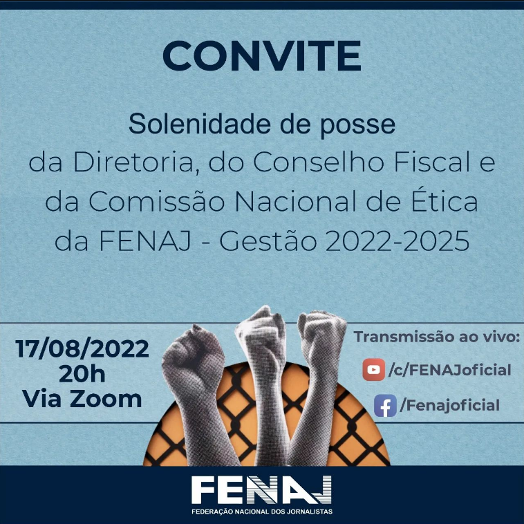 Brasil: Hoy toma posesión el nuevo directorio de FENAJ y la Comisión Nacional de Ética